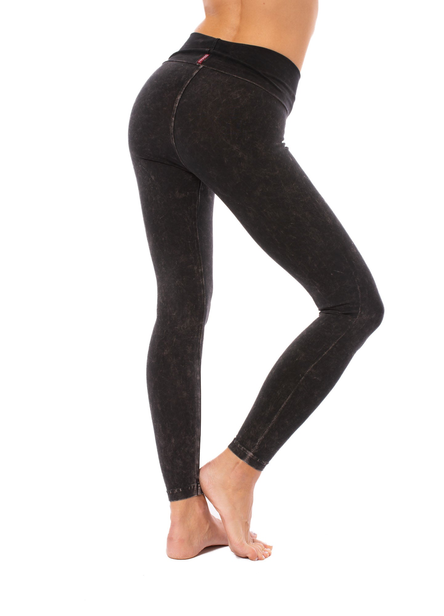 Hard Tail Forever - Contour Roll Down Ankle Legging (W-338, Mineral Wash MW6)