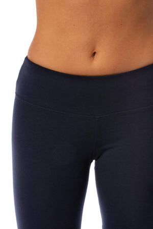 Hard Tail Forever - Flat Waist Ankle Legging (W-452, Navy) alt view 3