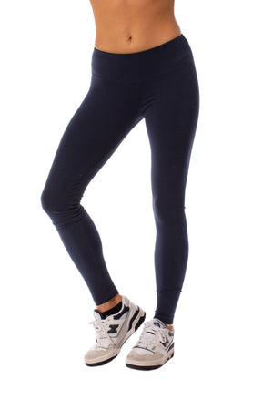 Hard Tail Forever - Flat Waist Ankle Legging (W-452, Navy) alt view 4