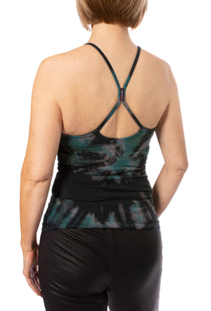 Hard Tail Forever - Freestyle Tank W/Bra (W-329, Tie-Dye MCS1) alt view 2