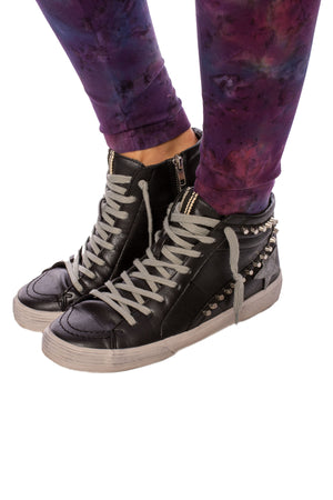 Hard Tail Forever - High Rise Ankle Legging Tie-Dye Lava (W-566, Tie-Dye Lava) alt view 4