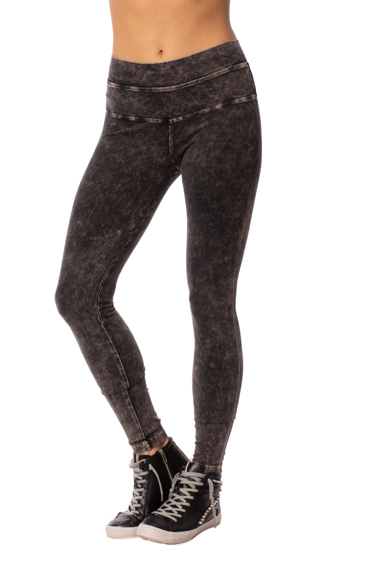 Hard Tail Forever - High Rise Ankle Legging (W-566, Mineral Wash MW6)