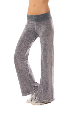Hard Tail Forever - Wide Leg Roll Down Pants (W-326, Mineral Wash MW11) alt view 6