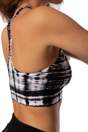 Hard Tail Forever - Swimmers Crop Tank w/Bra (W-556, Tie-Dye Alligator) alt view 4