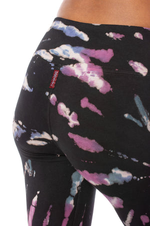 Hard Tail Forever - Flat Waist Capri (W-374, Tie-Dye EDS5) alt view 3