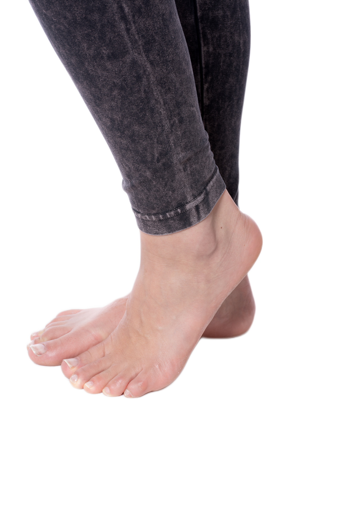 Hard Tail Forever - Contour Rolldown Cargo Ankle Legging (W-443, Black Mineral Wash MW6) alt view 6