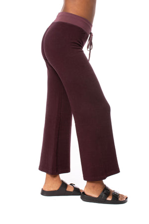 Hard Tail Forever - Cozy Easy Wide Leg Pant (CLO-29, Plum) alt view 1