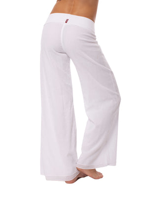 Double Layered Voile Pant (Style VL-29, White) by Hard Tail Forever