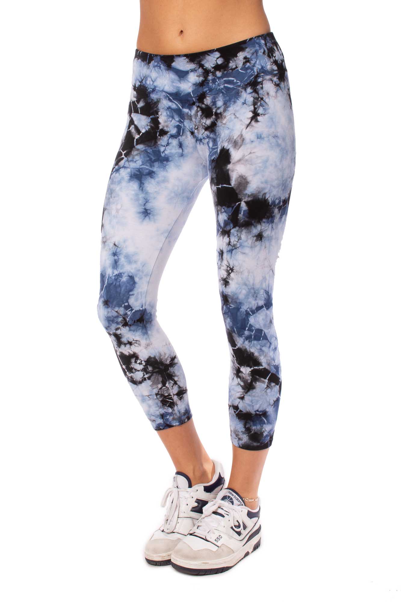 Hard Tail Forever - Flat Waist Capri (W-374, Tie-Dye LIC1)