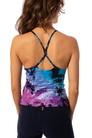 Hard Tail Forever - Freestyle Tank w/Bra (W-329, Tie-Dye Wham) alt view 3