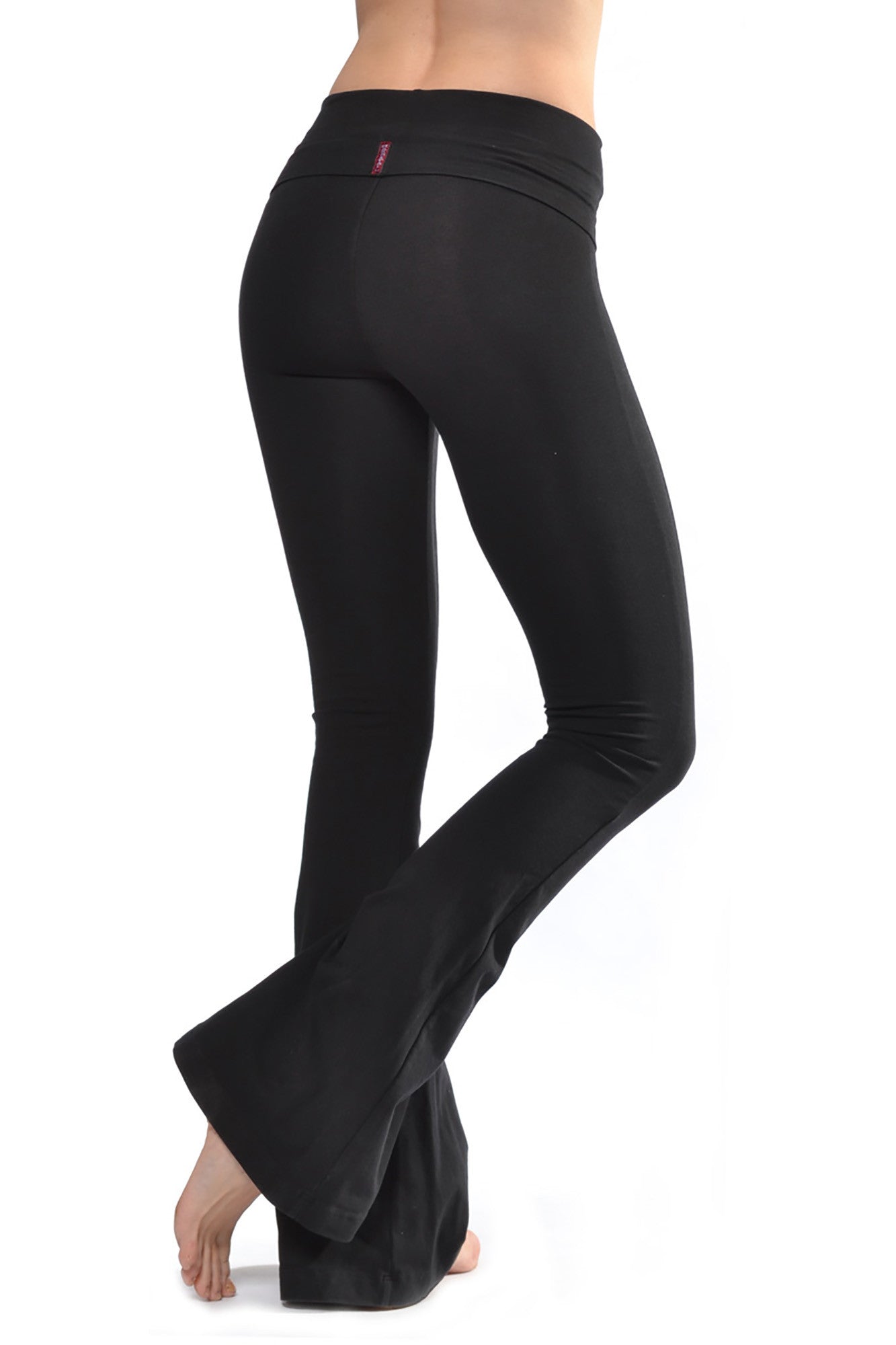 Wholesale Women Black Twisted Bell Bottom Pants – Tradyl